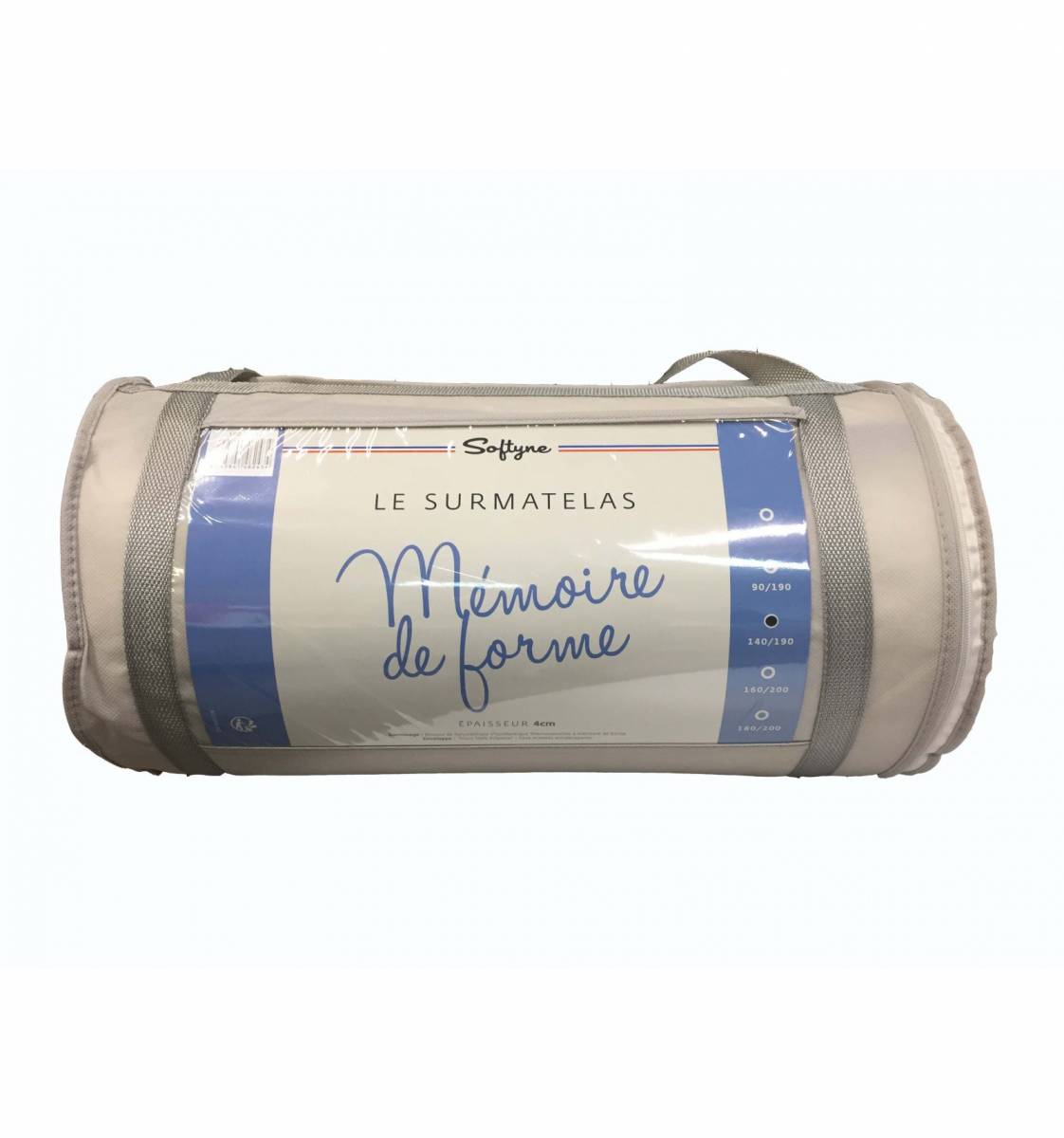 Surmatelas Lestra SOFTYNE mémoire de forme